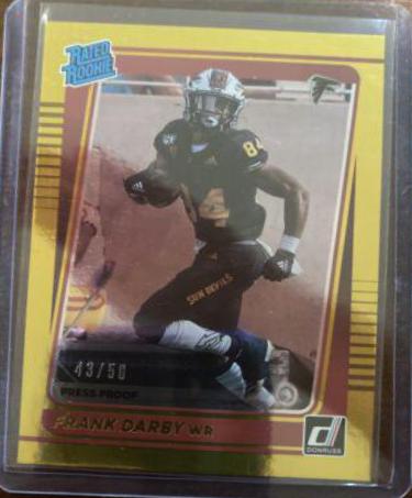 Frank Darby [Press Proof Gold] #311