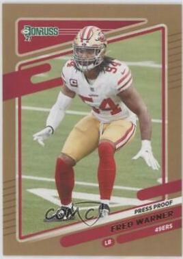 Fred Warner [Press Proof Bronze] #59