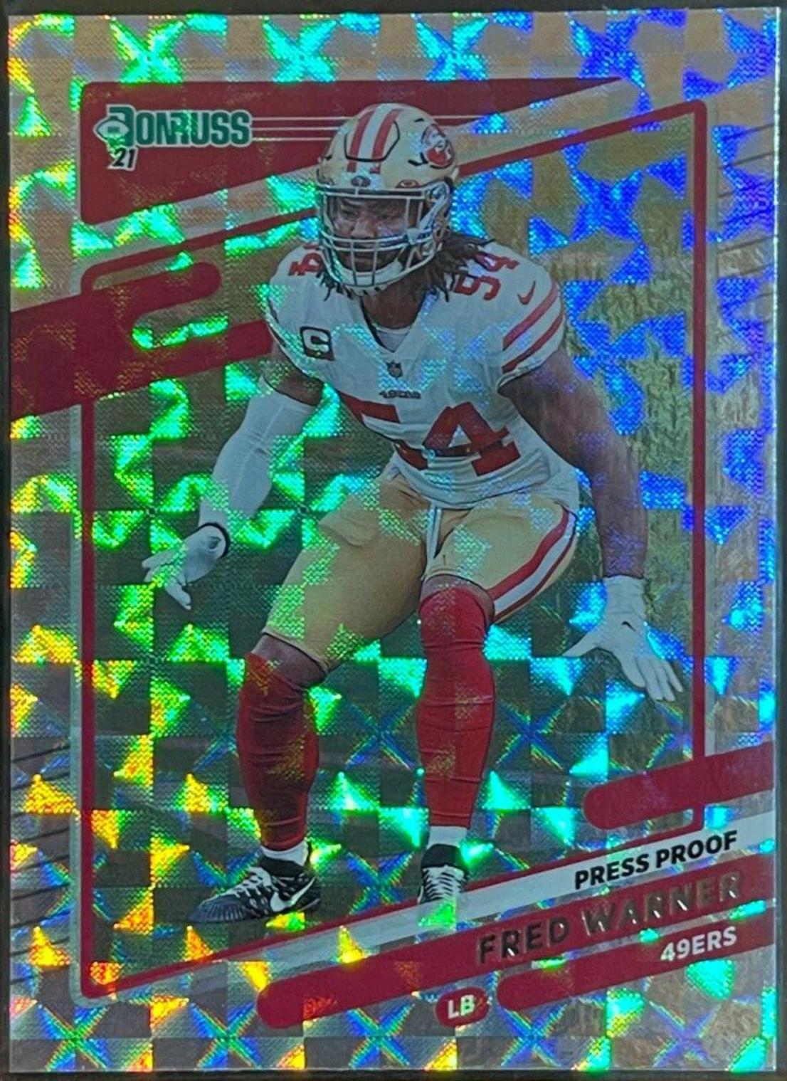 Fred Warner [Press Proof Hyper] #59