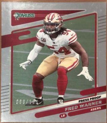 Fred Warner [Press Proof Silver] #59