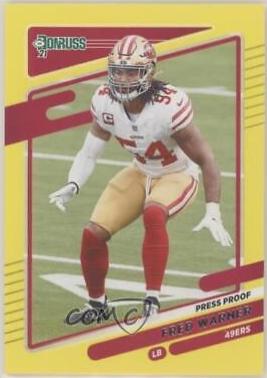 Fred Warner [Press Proof Yellow] #59