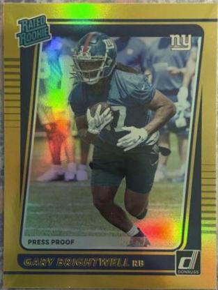 Gary Brightwell [Press Proof Gold] #313