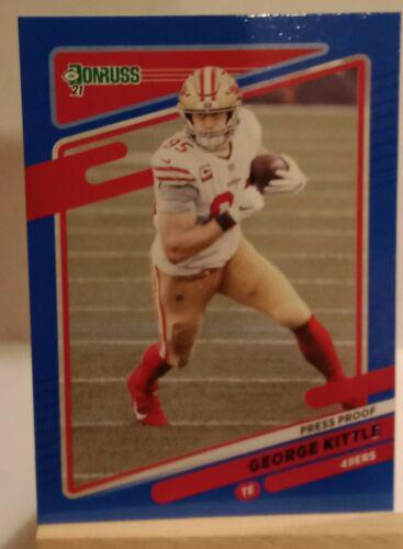George Kittle [Press Proof Blue] #54