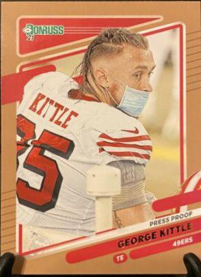 George Kittle [Press Proof Bronze] #54