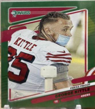 George Kittle [Press Proof Green] #54