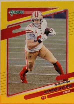 George Kittle [Press Proof Yellow] #54
