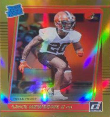 Greg Newsome II [Press Proof Gold] #341