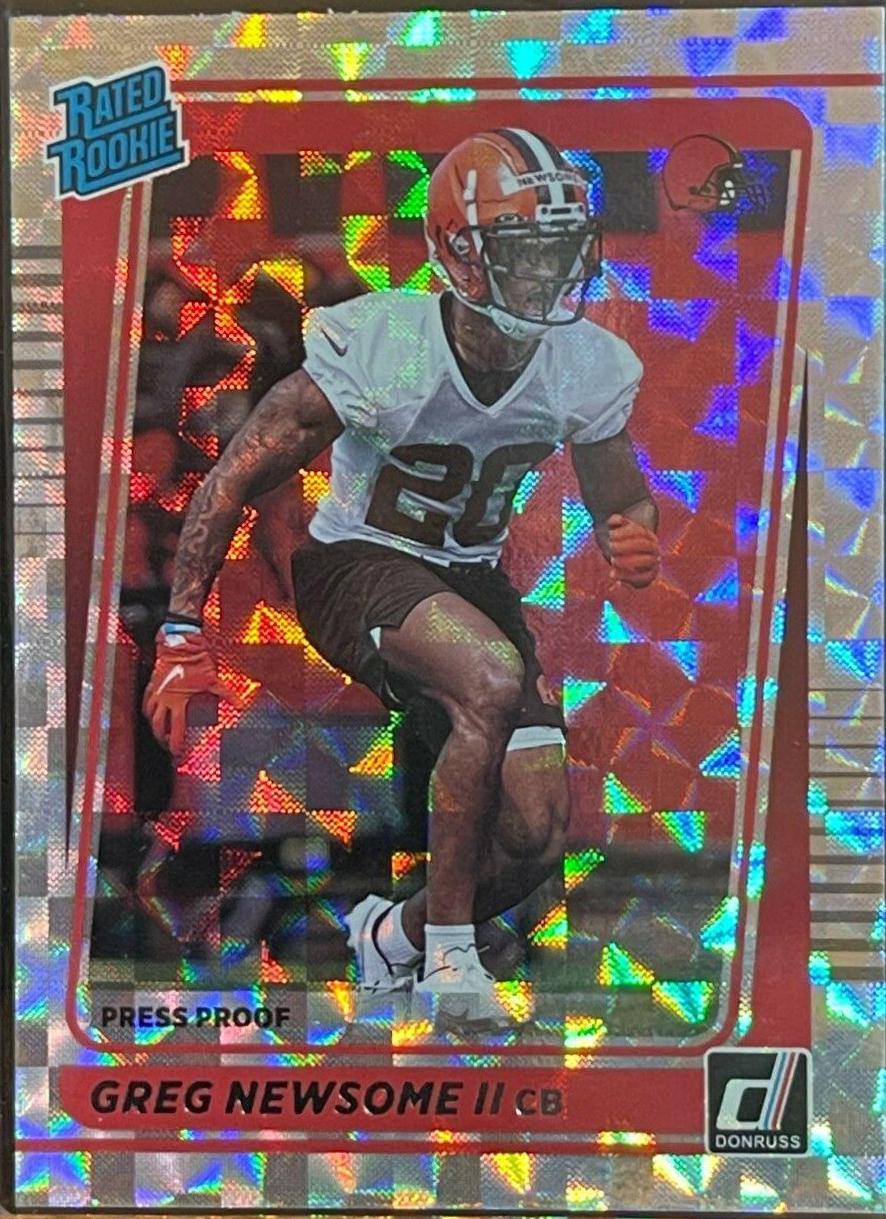 Greg Newsome II [Press Proof Hyper] #341