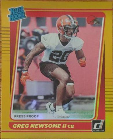 Greg Newsome II [Press Proof Premium] #341