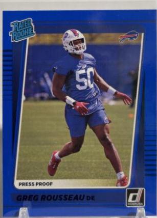 Greg Rousseau [Press Proof Blue] #344