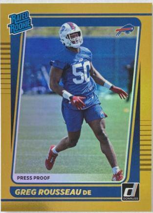 Greg Rousseau [Press Proof Premium] #344