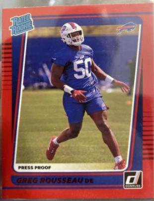 Greg Rousseau [Press Proof Red] #344