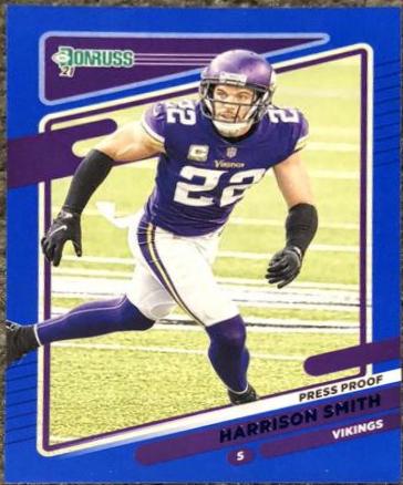 Harrison Smith [Press Proof Blue] #129