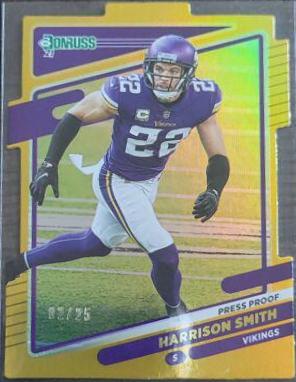 Harrison Smith [Press Proof Gold Die Cut] #129