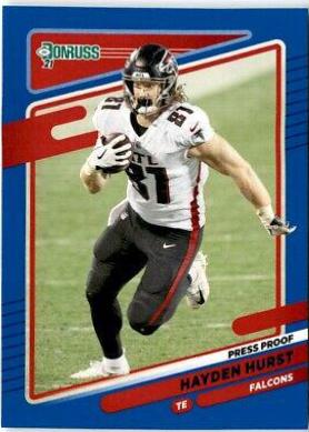 Hayden Hurst [Press Proof Blue] #235