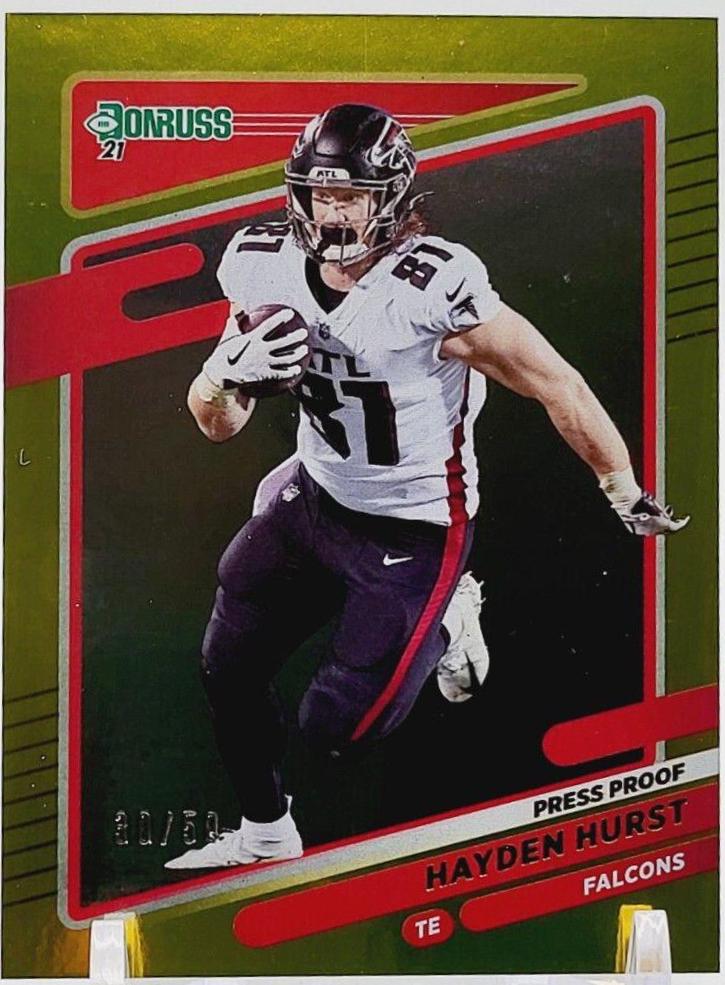 Hayden Hurst [Press Proof Gold] #235