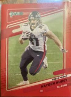 Hayden Hurst [Press Proof Red] #235