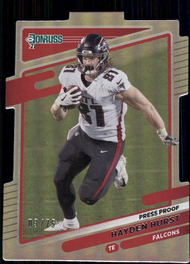 Hayden Hurst [Press Proof Silver Die Cut] #235