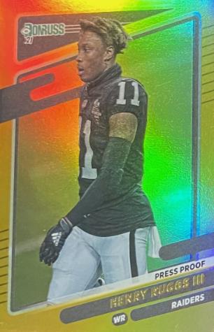 Henry Ruggs III [No Helmet Press Proof Premium] #90