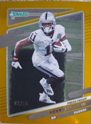 Henry Ruggs III [Press Proof Gold] #90