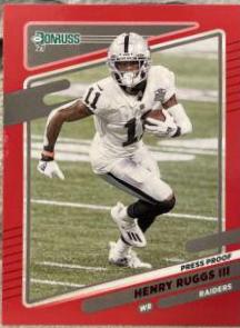 Henry Ruggs III [Press Proof Red] #90