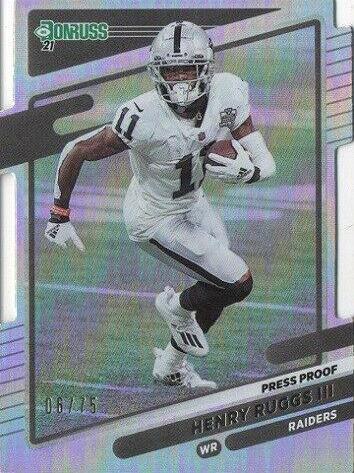 Henry Ruggs III [Press Proof Silver Die Cut] #90