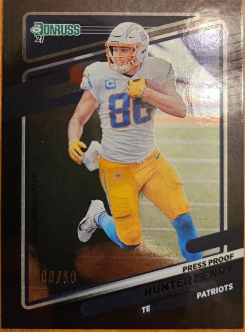 Hunter Henry [Press Proof Black] #48