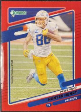 Hunter Henry [Press Proof Red] #48