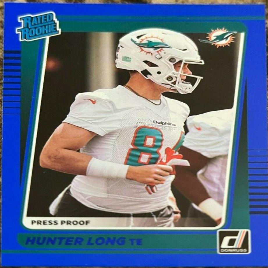 Hunter Long [Press Proof Blue] #301