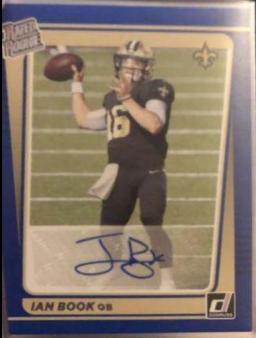 Ian Book [Autograph Blue] #269