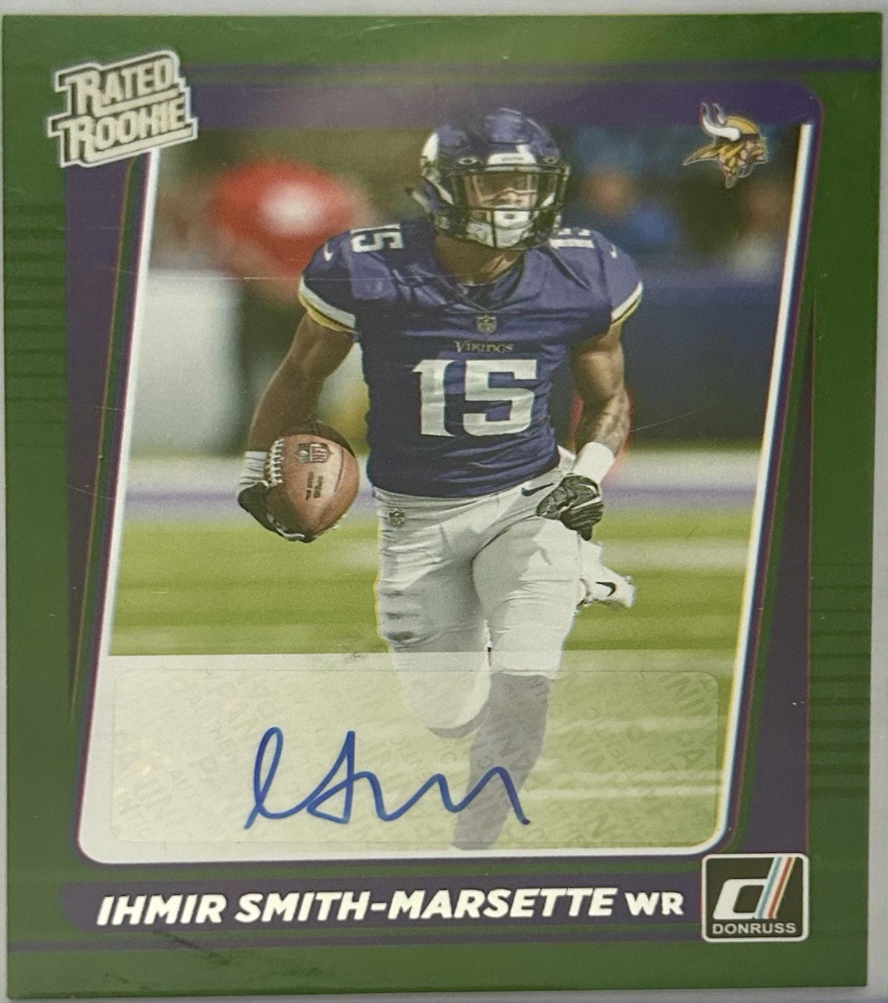 Ihmir Smith Marsette [Autograph Green] #291