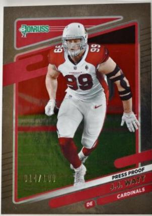 J. J. Watt [Press Proof Silver] #164
