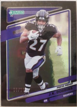 J. K. Dobbins [Press Proof Black] #210