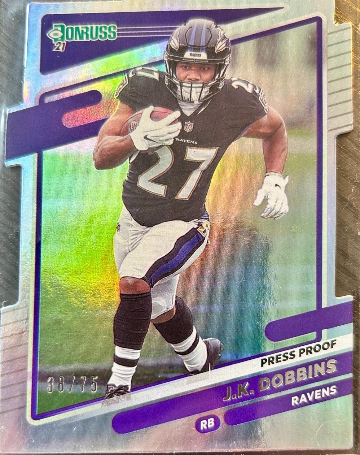 J. K. Dobbins [Press Proof Silver Die Cut] #210