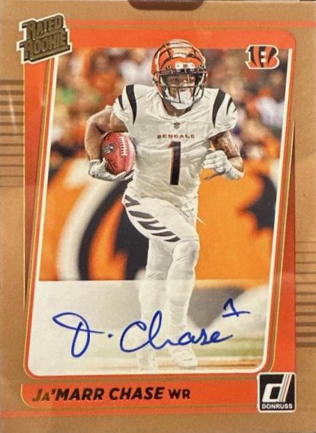 Ja'Marr Chase [Autograph Bronze] #262