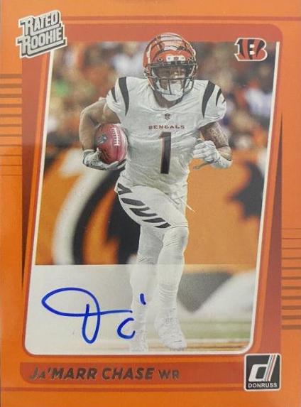 Ja'Marr Chase [Autograph Orange] #262