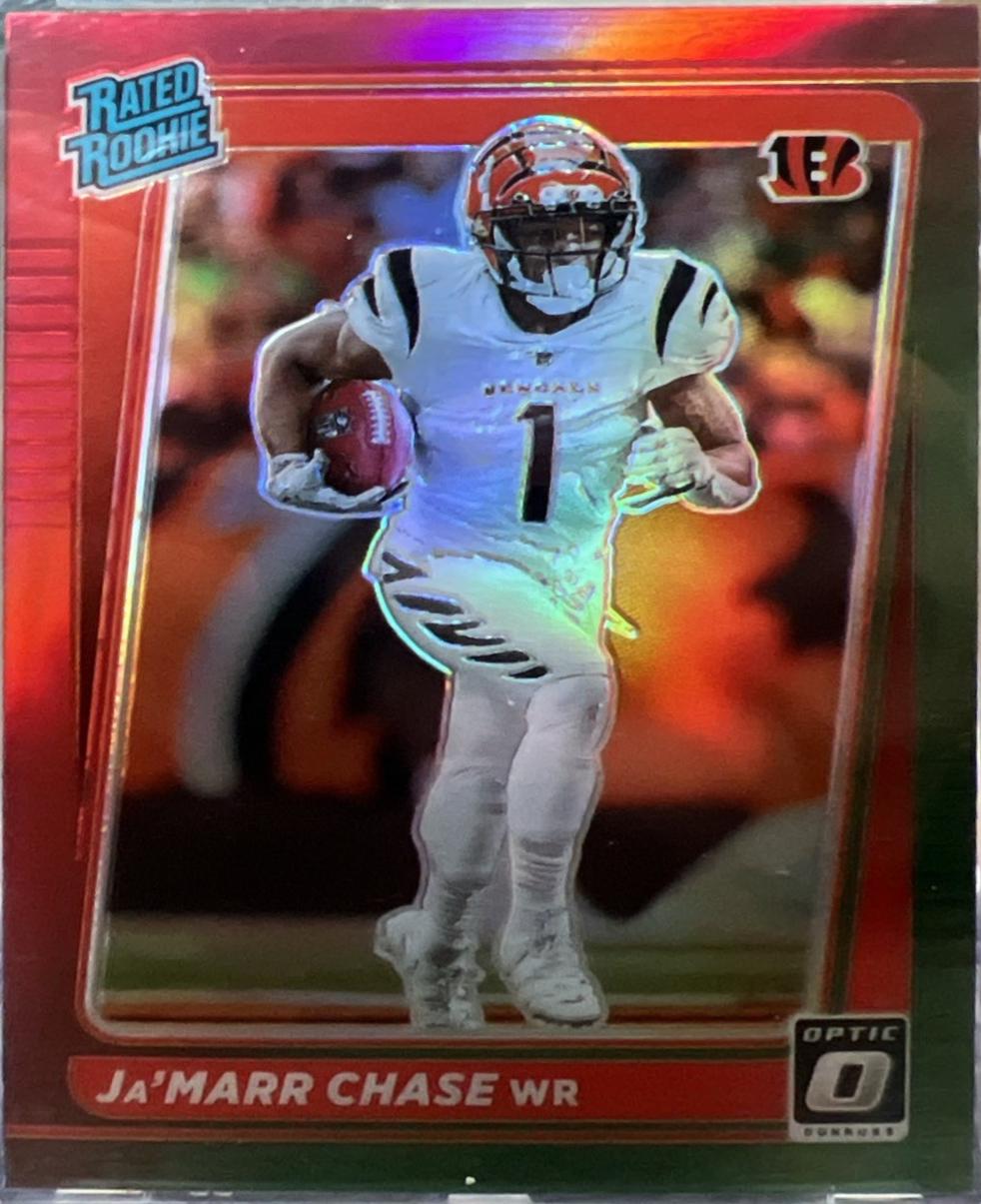 Ja'Marr Chase [Optic Preview Red Green] #P-262