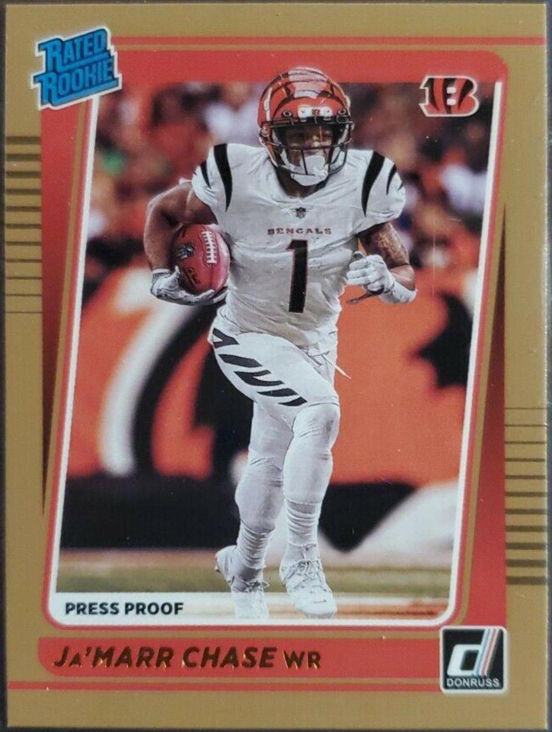 Ja'Marr Chase [Press Proof Bronze] #262
