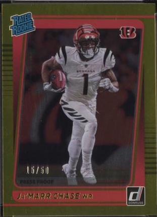 Ja'Marr Chase [Press Proof Gold] #262