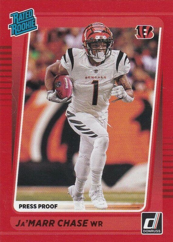 Ja'Marr Chase [Press Proof Red] #262