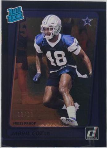 Jabril Cox [Press Proof Black] #317