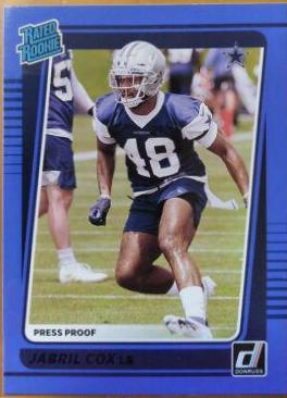Jabril Cox [Press Proof Blue] #317