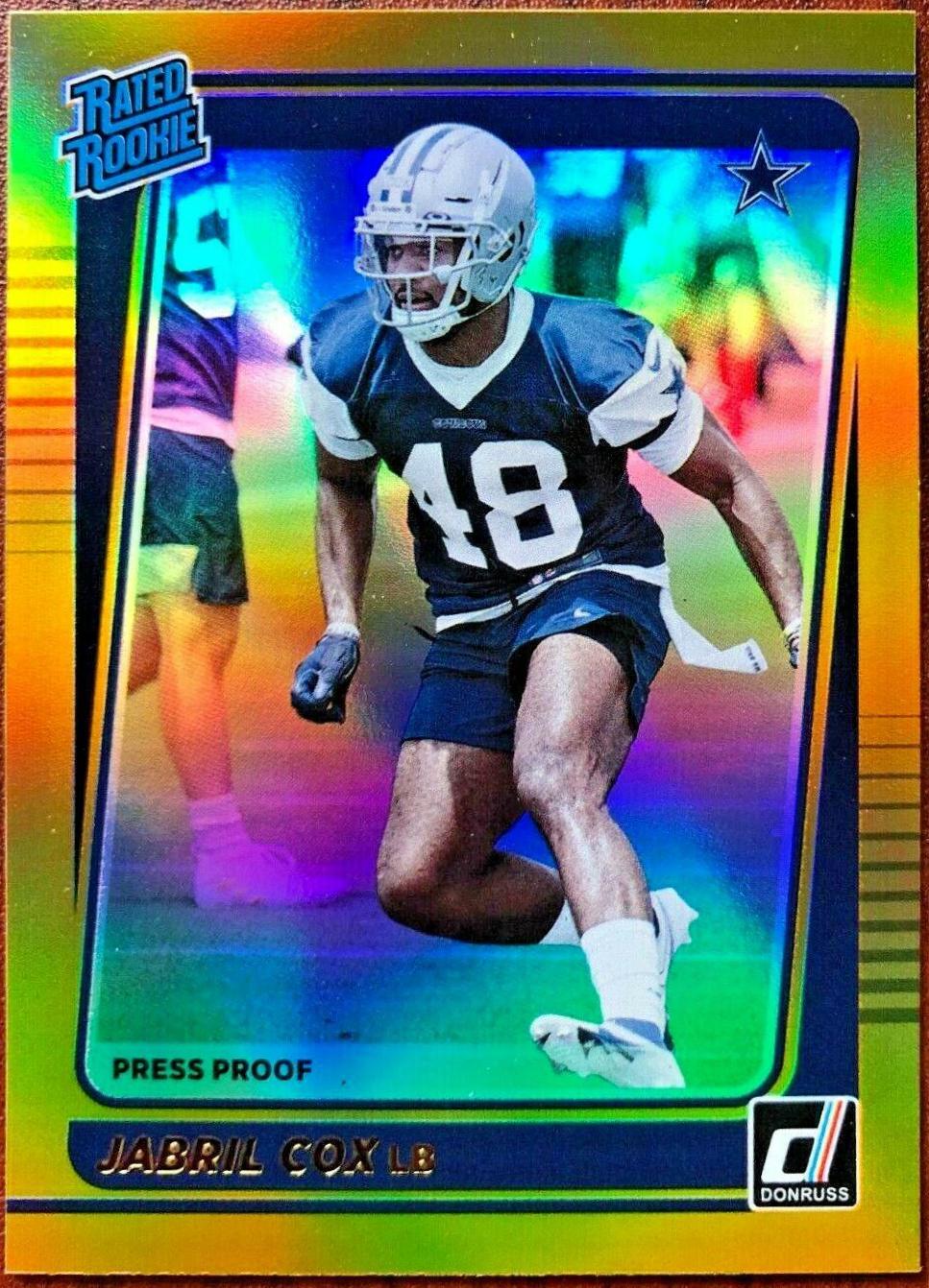 Jabril Cox [Press Proof Gold] #317