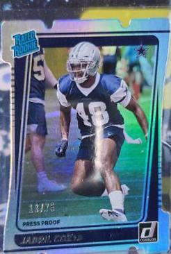 Jabril Cox [Press Proof Silver Die Cut] #317
