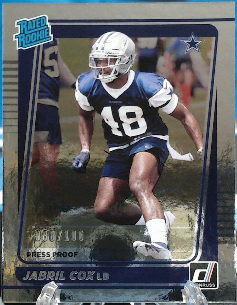 Jabril Cox [Press Proof Silver] #317