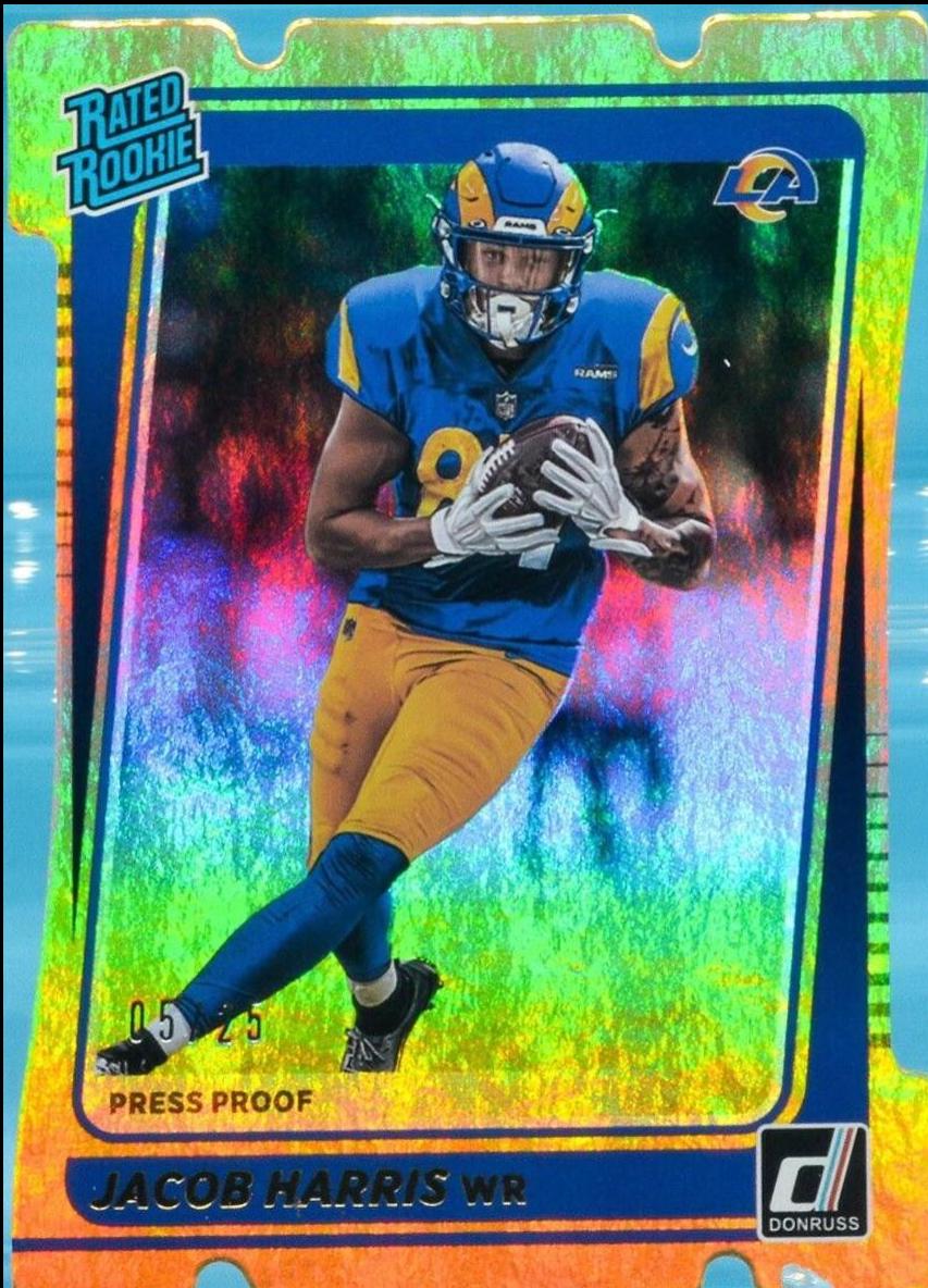 Jacob Harris [Press Proof Gold Die Cut] #290