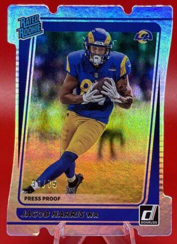 Jacob Harris [Press Proof Silver Die Cut] #290