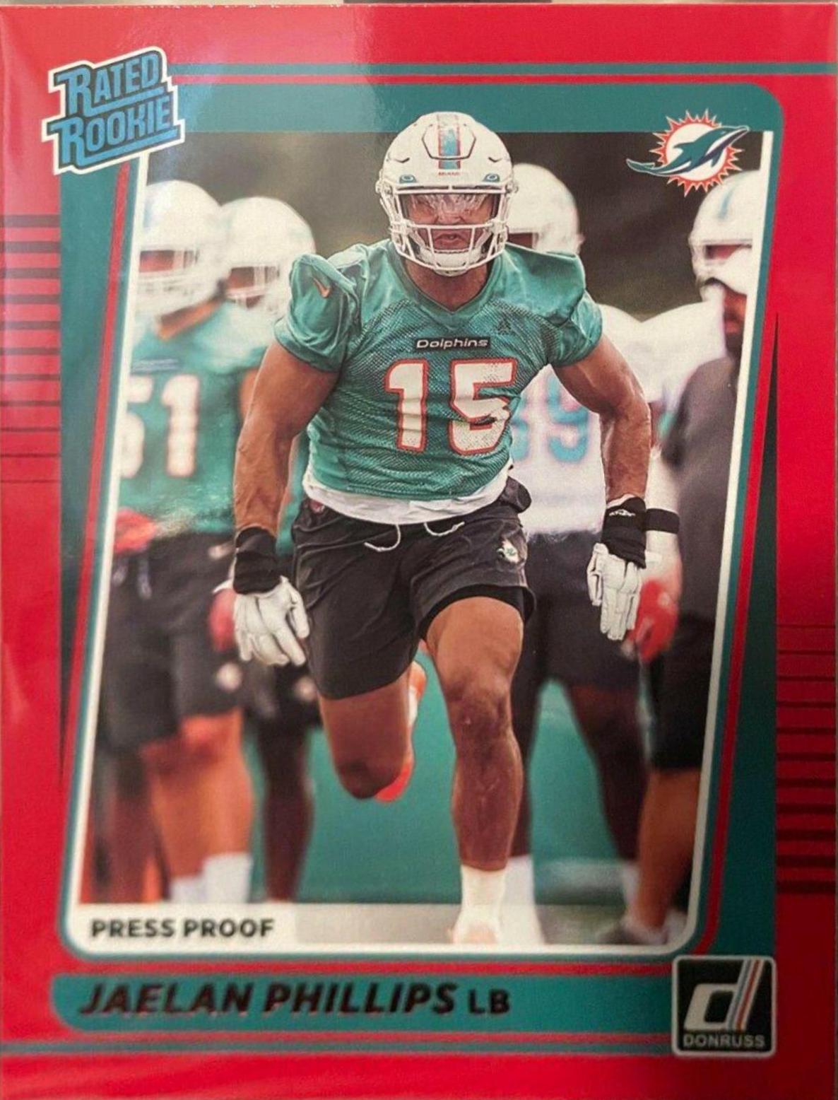 Jaelan Phillips [Press Proof Red] #336