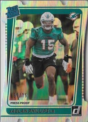 Jaelan Phillips [Press Proof Silver Die Cut] #336