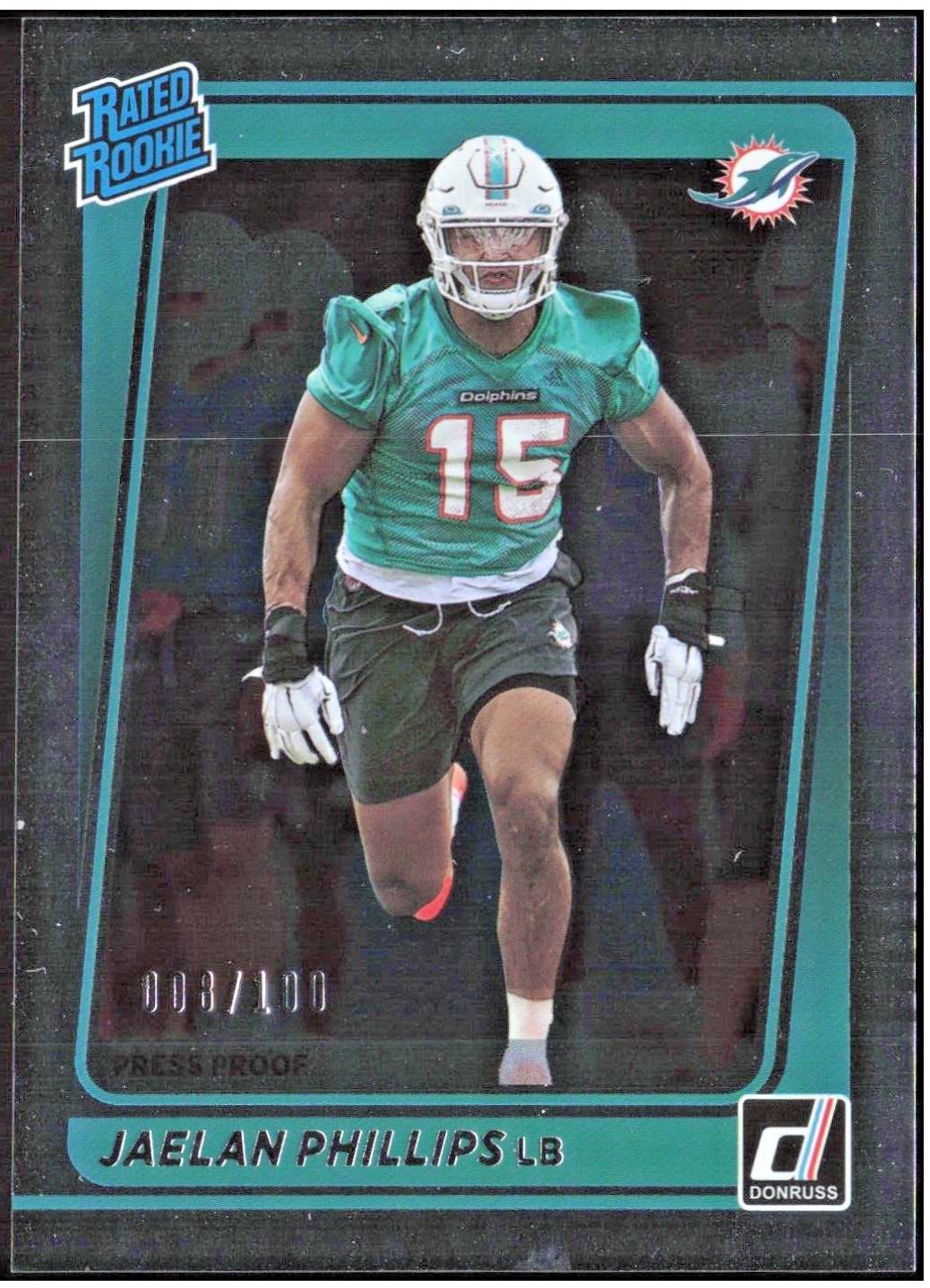 Jaelan Phillips [Press Proof Silver] #336